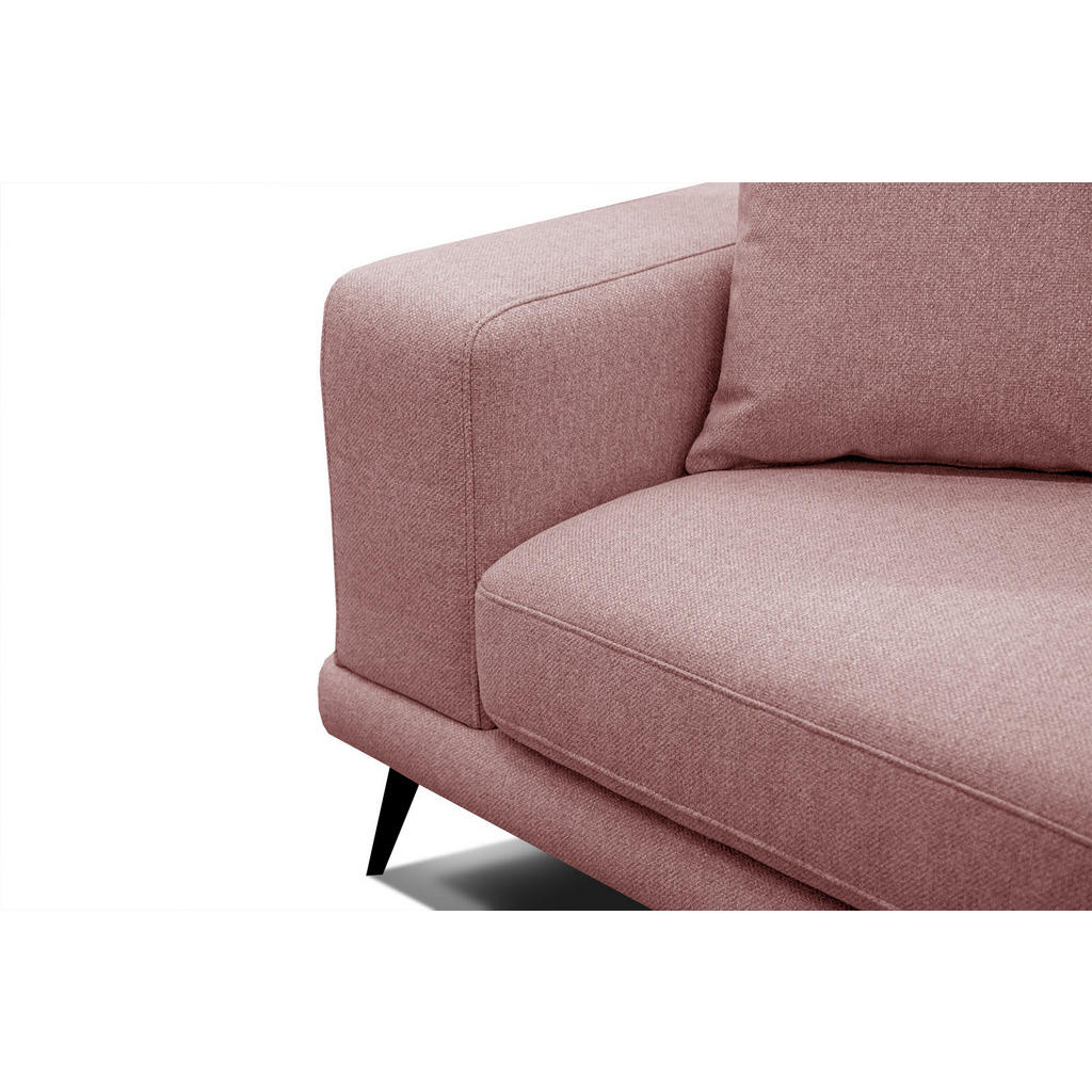 Thumbnail - Courtois Laville Sofa, Hellrot, Textil, Rechteckig, 233x87x96 cm, Wohnzimmer, Sofas & Couches, Sofas