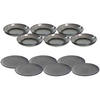 TAFELSERVICE Matera anthrazit 12er Set - Anthrazit, Keramik (1/1/1cm) - Leonardo Living