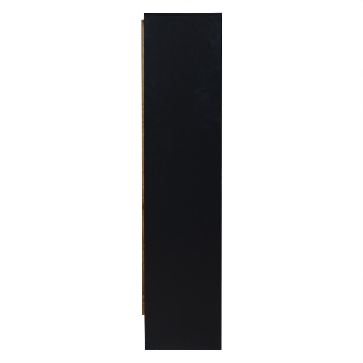 SCHUHSCHRANK 100x30x130 MDF 3 Klappfächer 1 Türfach Holz Schwarz - Naturfarben, Holzwerkstoff (100/130/30cm) - FLIEKS