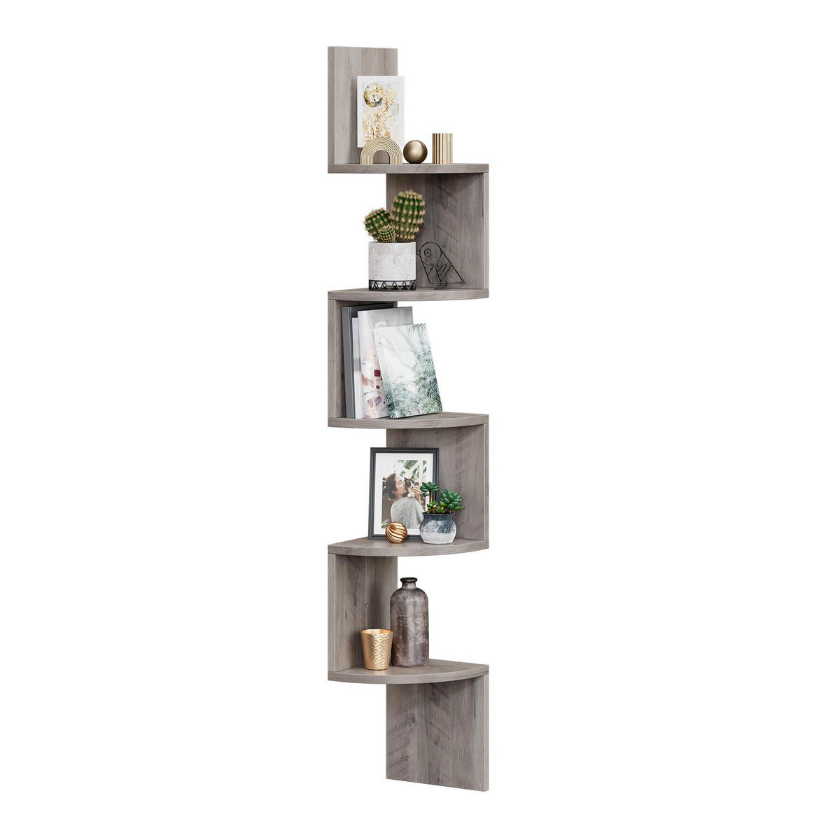 ECKREGAL - Beige, Holzwerkstoff (20/128/20cm) - Hansiro