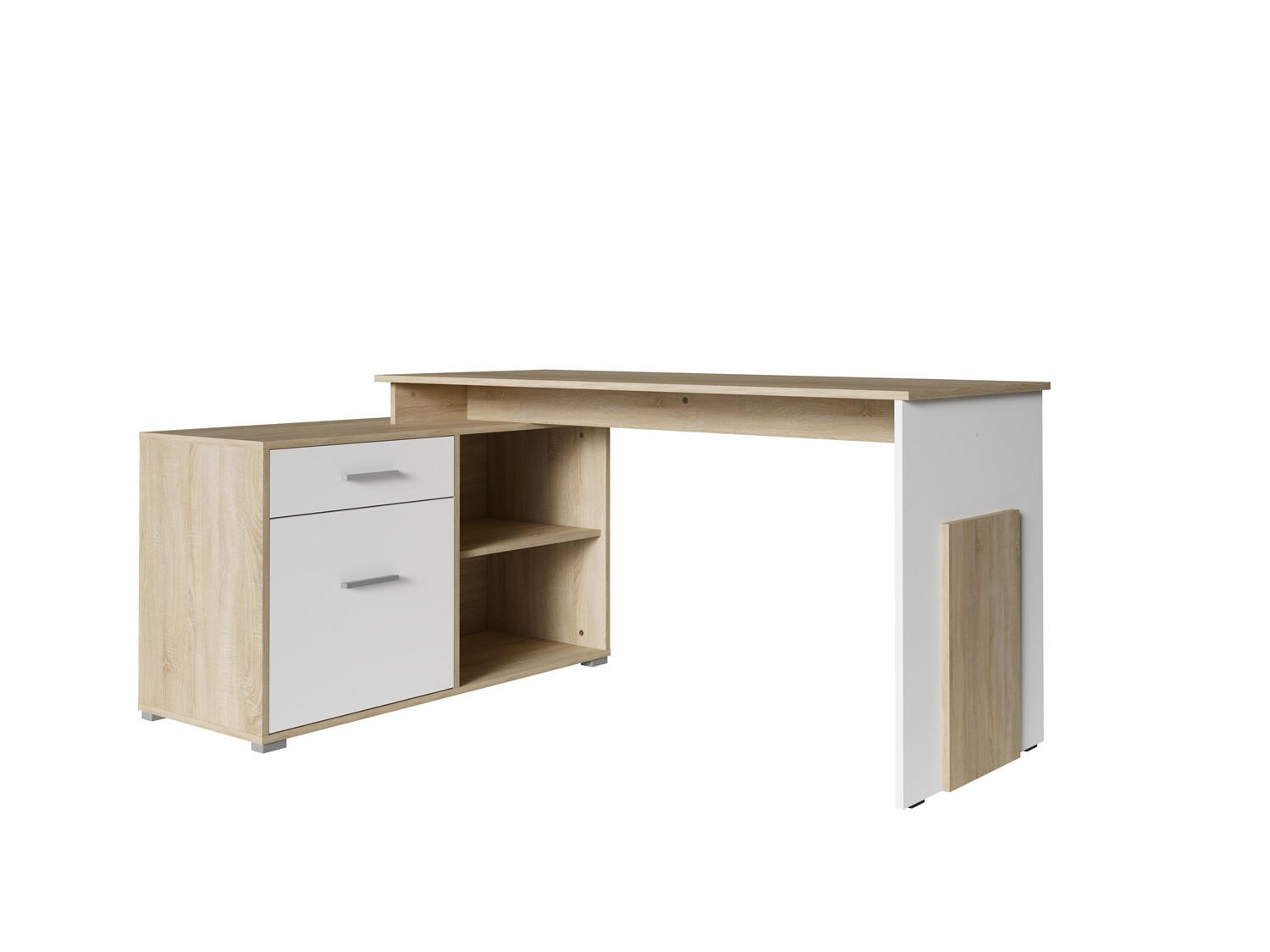 Masseno Schreibtisch Sonoma Eiche 110x76x167.5 cm