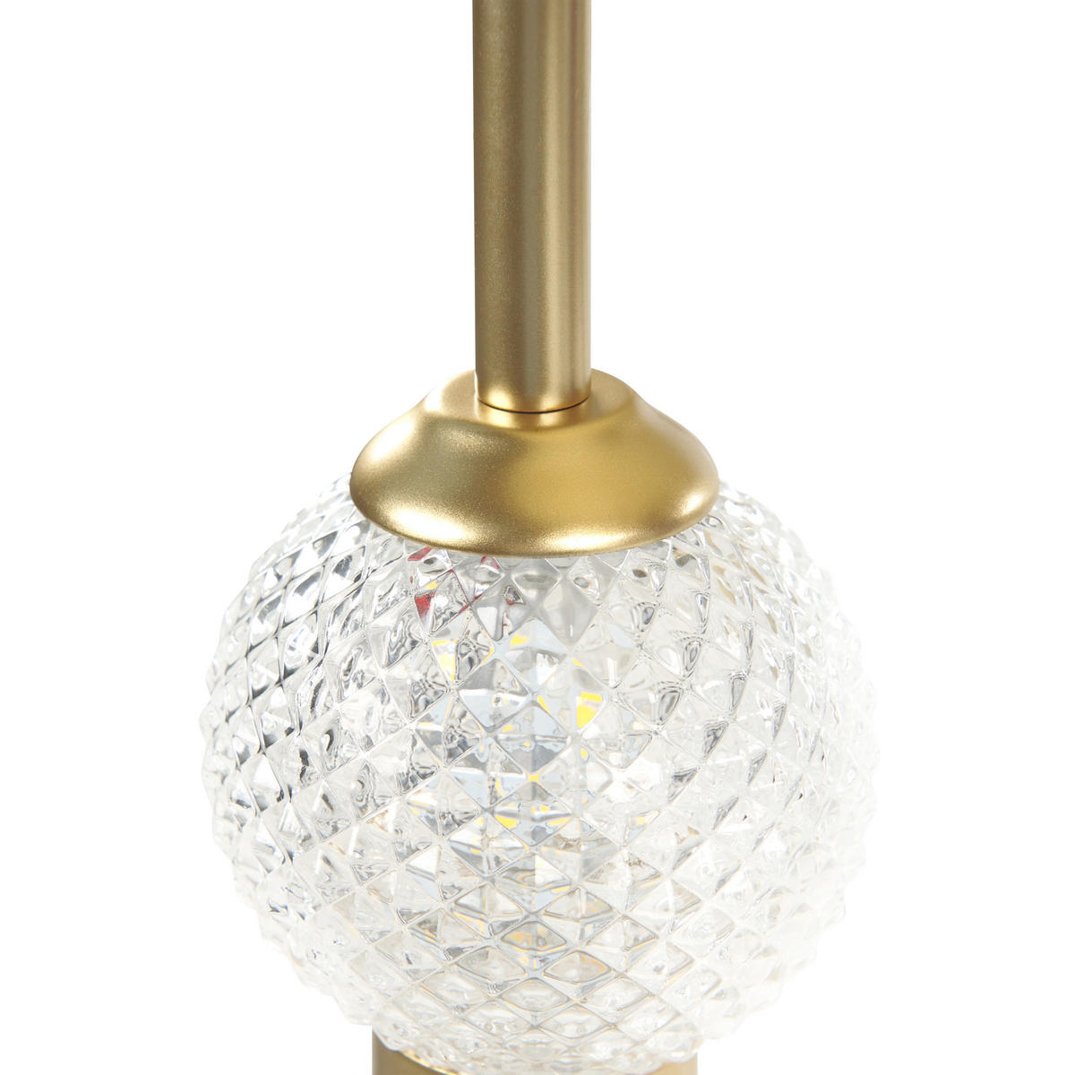 DECKENLEUCHTE Yowaka 40/40/26 cm - Goldfarben, Metall (40/40/26cm) - Beliani