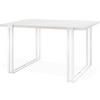 ESSTISCH Lilo rechteckig ausziehbar, Weiß 160-260/90/76 cm - Weiß, Holzwerkstoff/Metall (160/90/76cm) - WFL GROUP