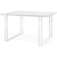 ESSTISCH Lilo rechteckig ausziehbar, Weiß 160-260/90/76 cm - Weiß, Holzwerkstoff/Metall (160/90/76cm) - WFL GROUP