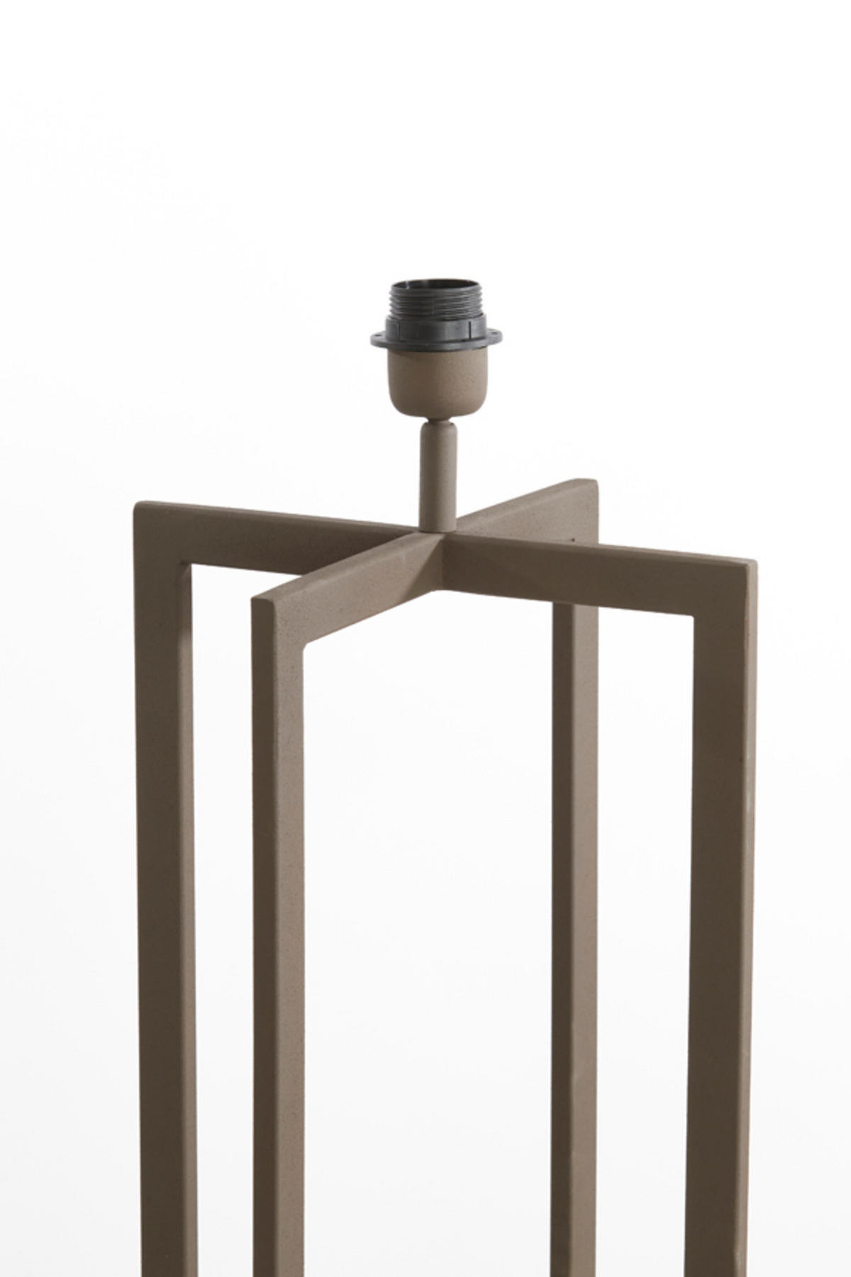 STEHLEUCHTE Mace Braun 30/30/140 cm - Braun, Metall (30/30/140cm) - Light & Living