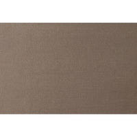 KOPFTEIL gepolstertes – taupefarbener Samtstoff - 90 cm - Taupe/Beige, Karton/Holz (90/120/10cm) - Sommeil de Plomb