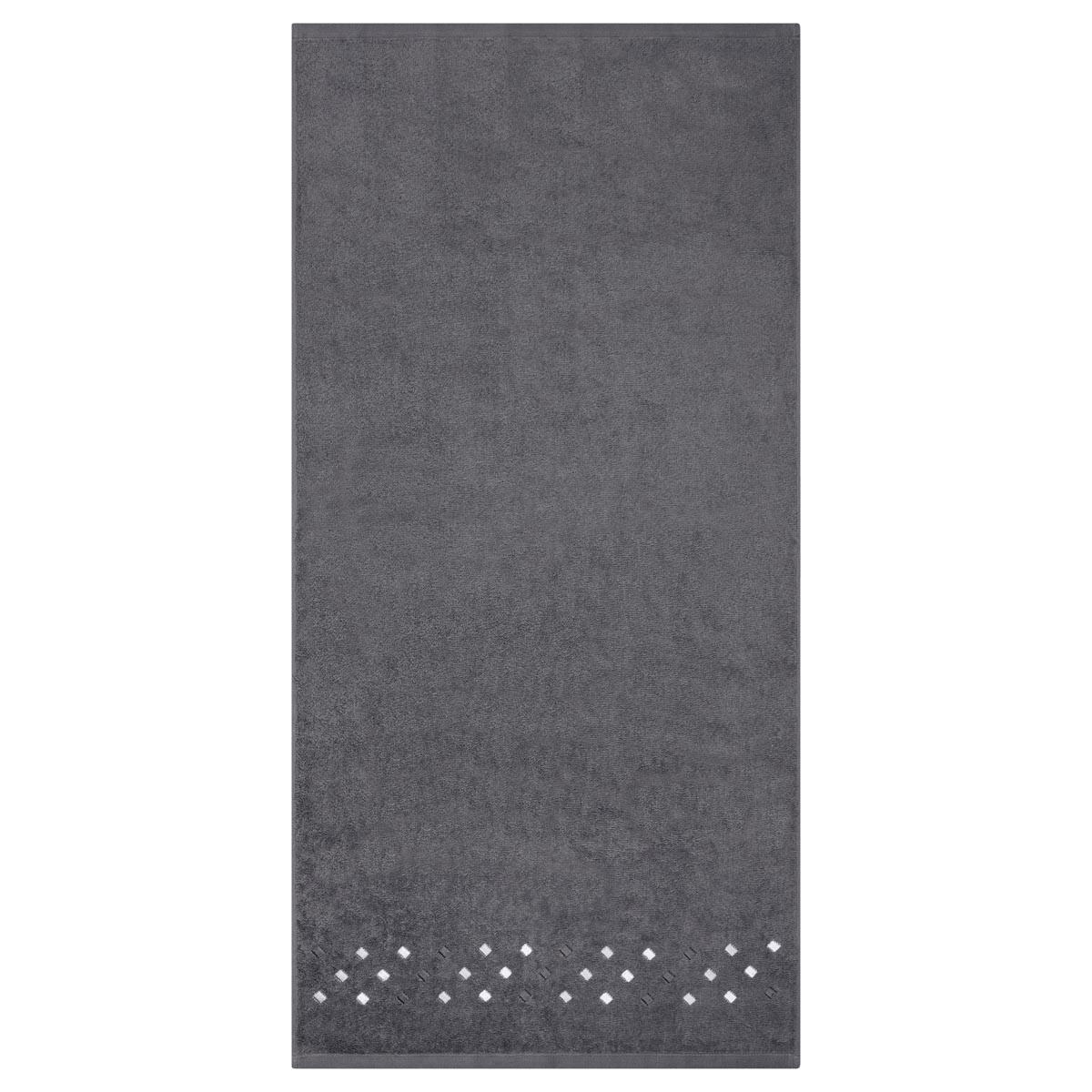 FROTTIERSET Stoneline 6-teilig - Dunkelgrau, Textil (50/100cm) - Ross