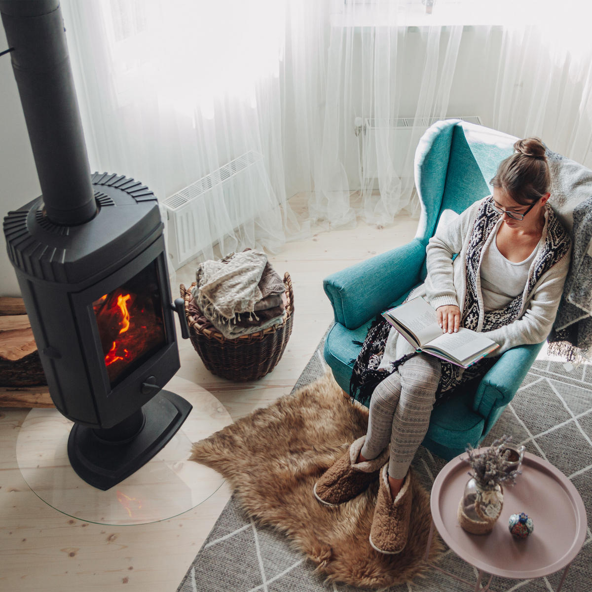 GLASPLATTE - Transparent, Glas (80/80/0.8cm) - Relaxdays