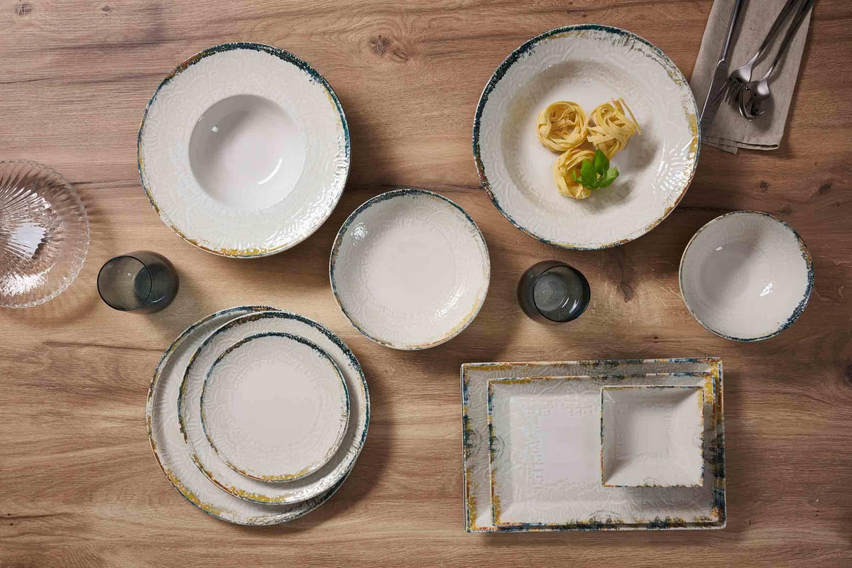 SUPPENTELLER Alfonso beige ø 21 cm 6er Set - Beige, Keramik (21cm) - Ritzenhoff Breker