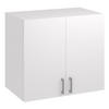 KÜCHENHÄNGESCHRANK G80 2D weiss matt - Weiß, Holzwerkstoff (80/60/31cm) - roe furniture