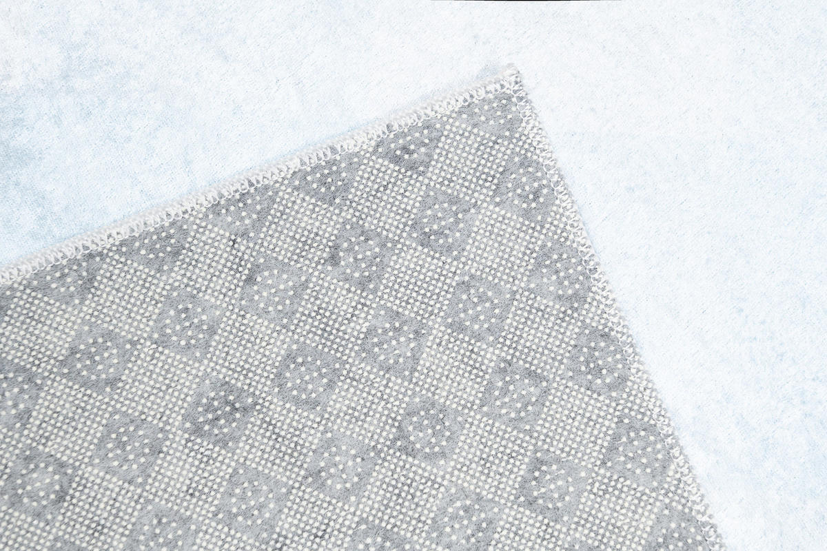 TEPPICH EMMA Blau 140/200 cm - Blau, Kunststoff (140/200cm) - Tapiso