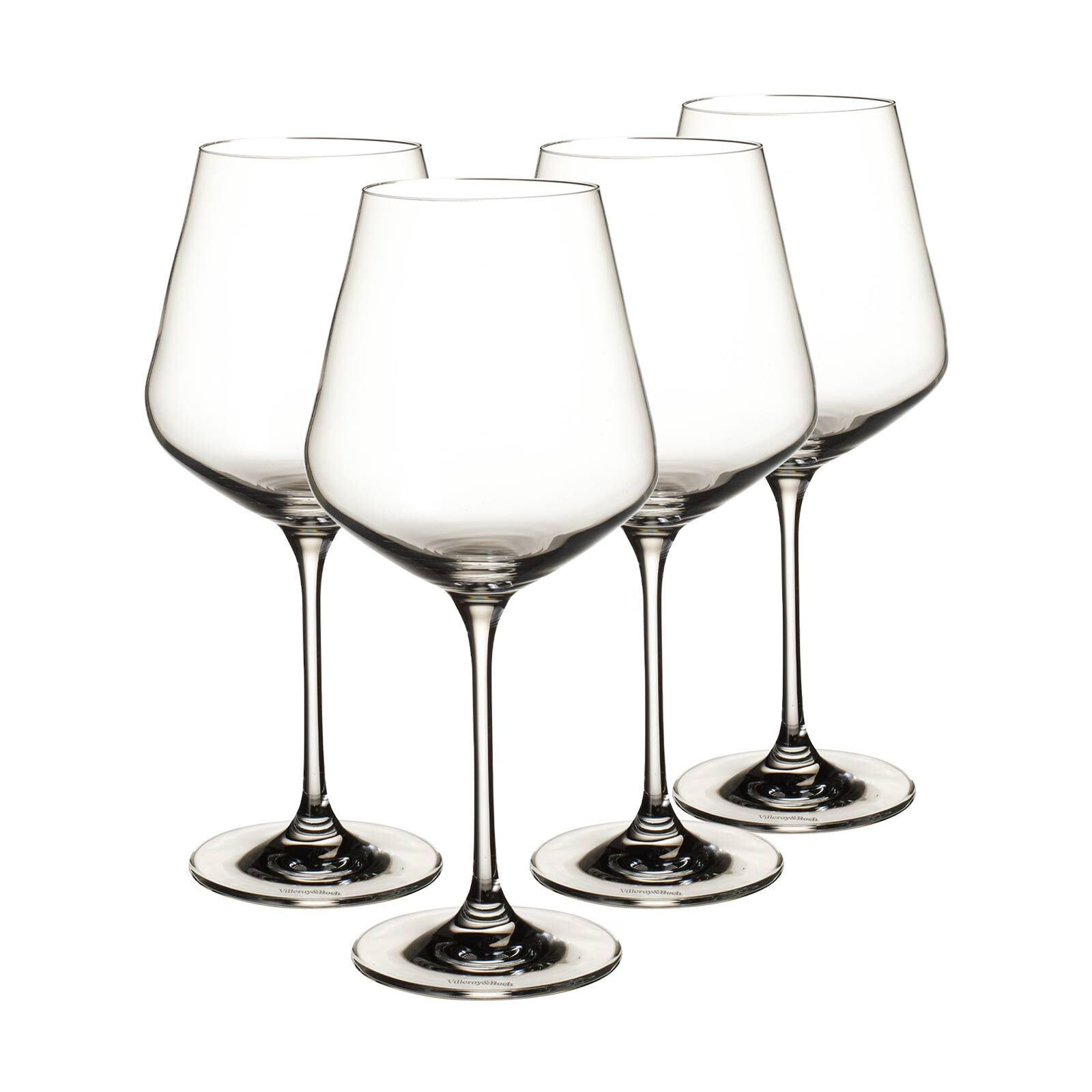 ROTWEINGLÄSER La Divina transparent 470 ml 4er Set - Transparent, Glas (0.47L) - Villeroy & Boch