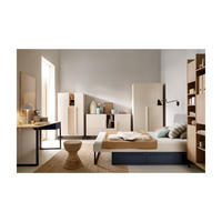 SCHLAFZIMMER Set 6-tlg. – SERGIO System – Kaschmir - Kaschmir, Holzwerkstoff (100/195/50cm) - hi-markt