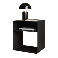 NACHTSCHRANK LANA 45/35/50 cm Schwarz - Schwarz, Metall (45/50/35cm) - Idohome