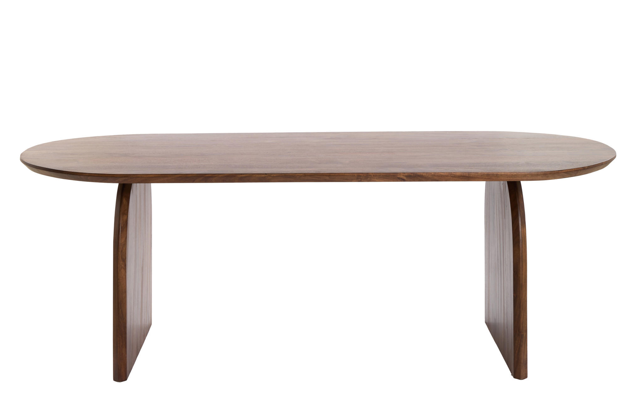 ESSTISCH Indore Braun 220/100/75 cm - Braun, Holz (220/100/75cm) - Light & Living