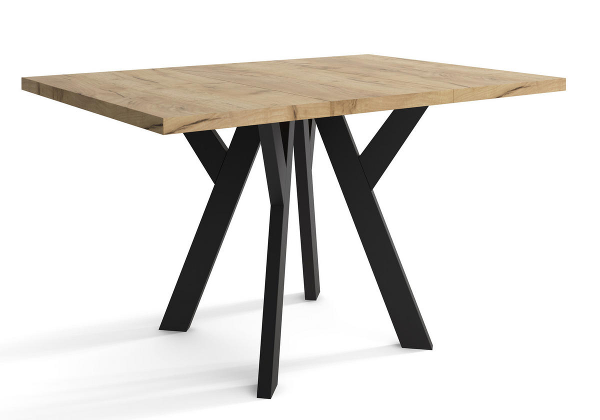 TISCH Craft Gold RONI Ausziehbar 90/140 cm - Multicolor, Holzwerkstoff (140/90/75cm) - Sepro Meble