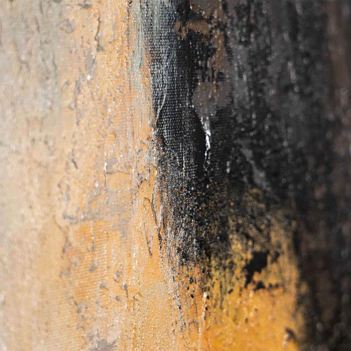 GEMÄLDE Lichtübergänge Schattenfugenrahmen Eichefarben 60x40 cm - Eichefarben, Holz (60/40cm) - YS-art gallery
