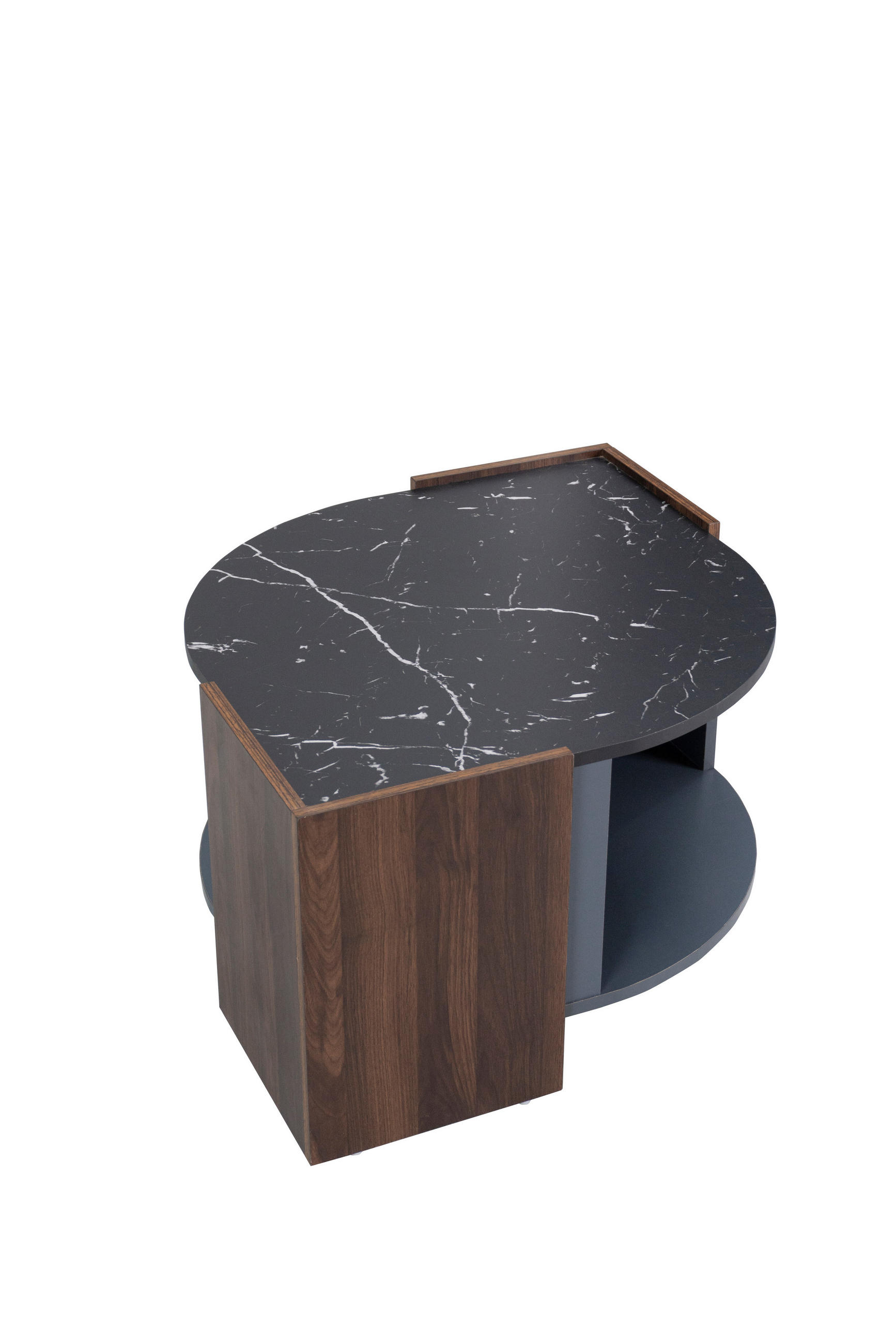 COUCHTISCH Schwarz 96,5/63/40 cm - Schwarz, Holzwerkstoff (96.5/63/40cm) - Urban Meuble