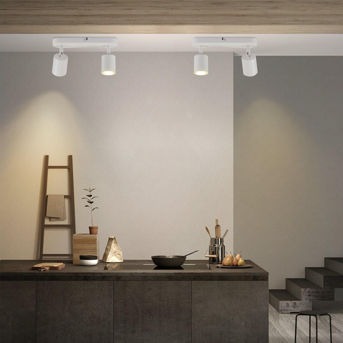 STRAHLER Freiheit 27/7/14 cm - Weiß, Metall (27/7/14cm) - Nettlife