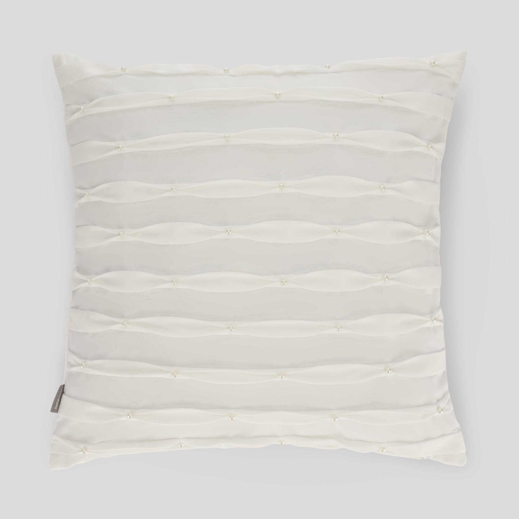 KISSENBEZUG Perline - Weiß, Textil (45/45cm) - home&you