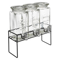 GLASBEHÄLTER für Getränke Modern Transparent 1,5 l 32,5/14/36 cm - Transparent, Glas (4.5L) - Secret de Gourmet