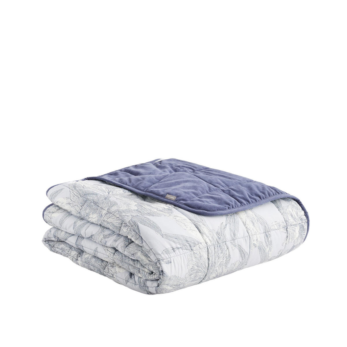 TAGESDECKE Flowa - Hellblau, Textil (200/220cm) - home&you