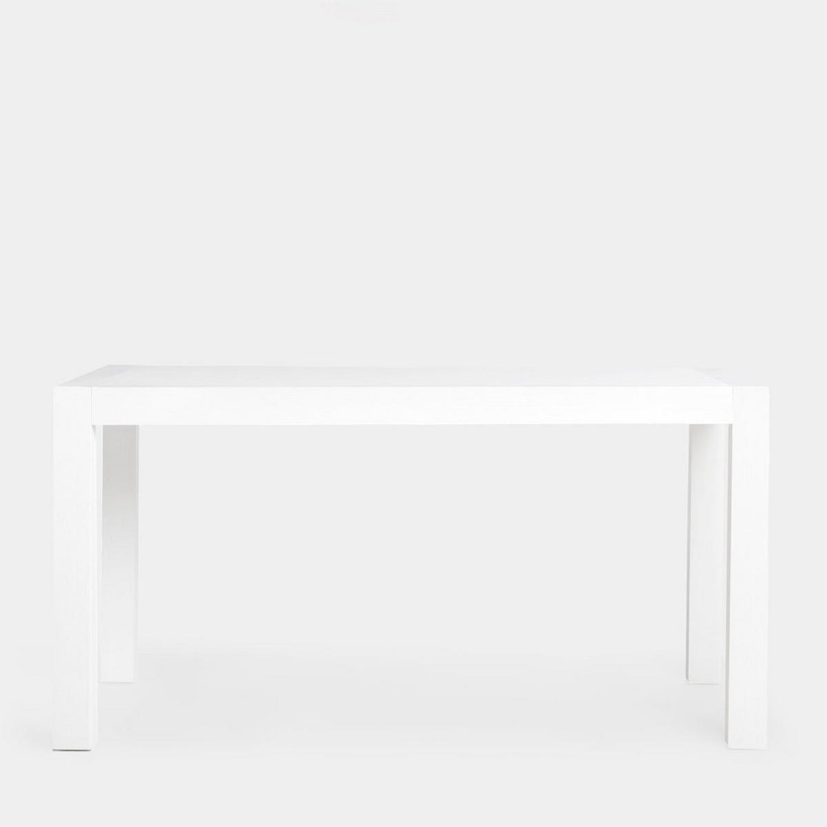 AUSZIEHBARER TISCH Auren Weiß 150-200 cm x 77,5 cm - Weiß, Holzwerkstoff (90/150/77cm)