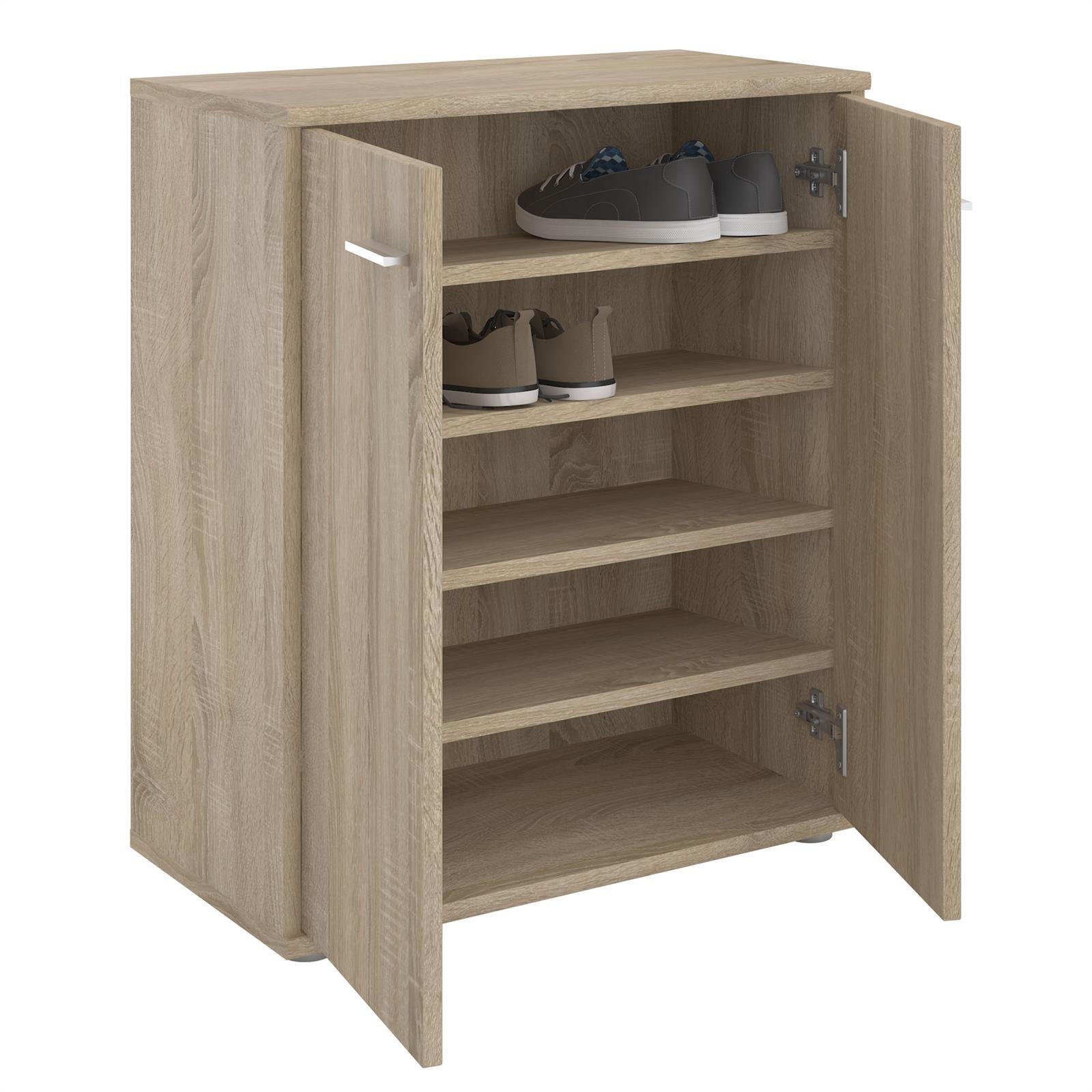 SCHUHSCHRANK LENNIS - Sonoma Eiche, Holzwerkstoff (60/70/35cm) - CARO-Möbel