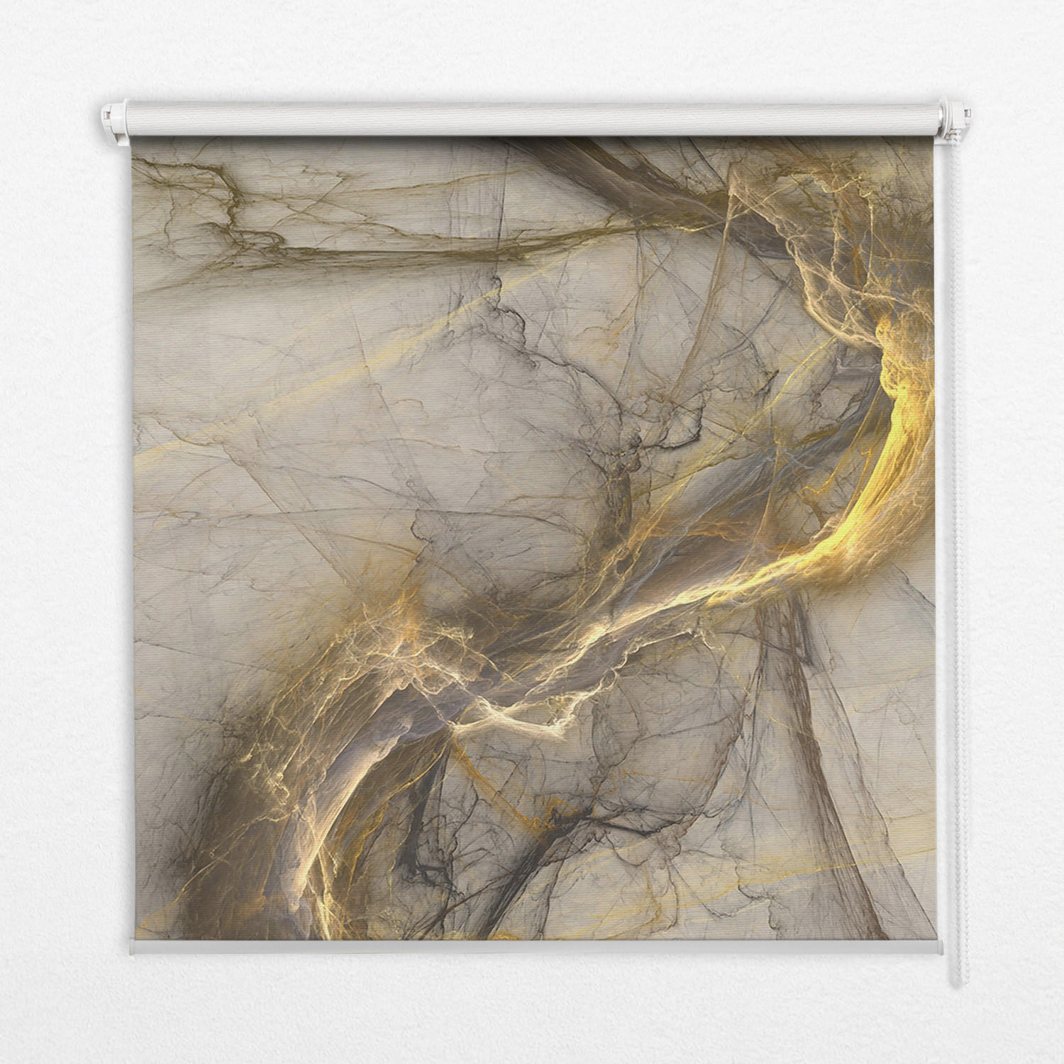 INNENROLLO - Fensterrollo - Rollo - 90x180 cm - Dekoratives Rohmaterial - Beige, Kunststoff (90/180/0.5cm) - TULUP