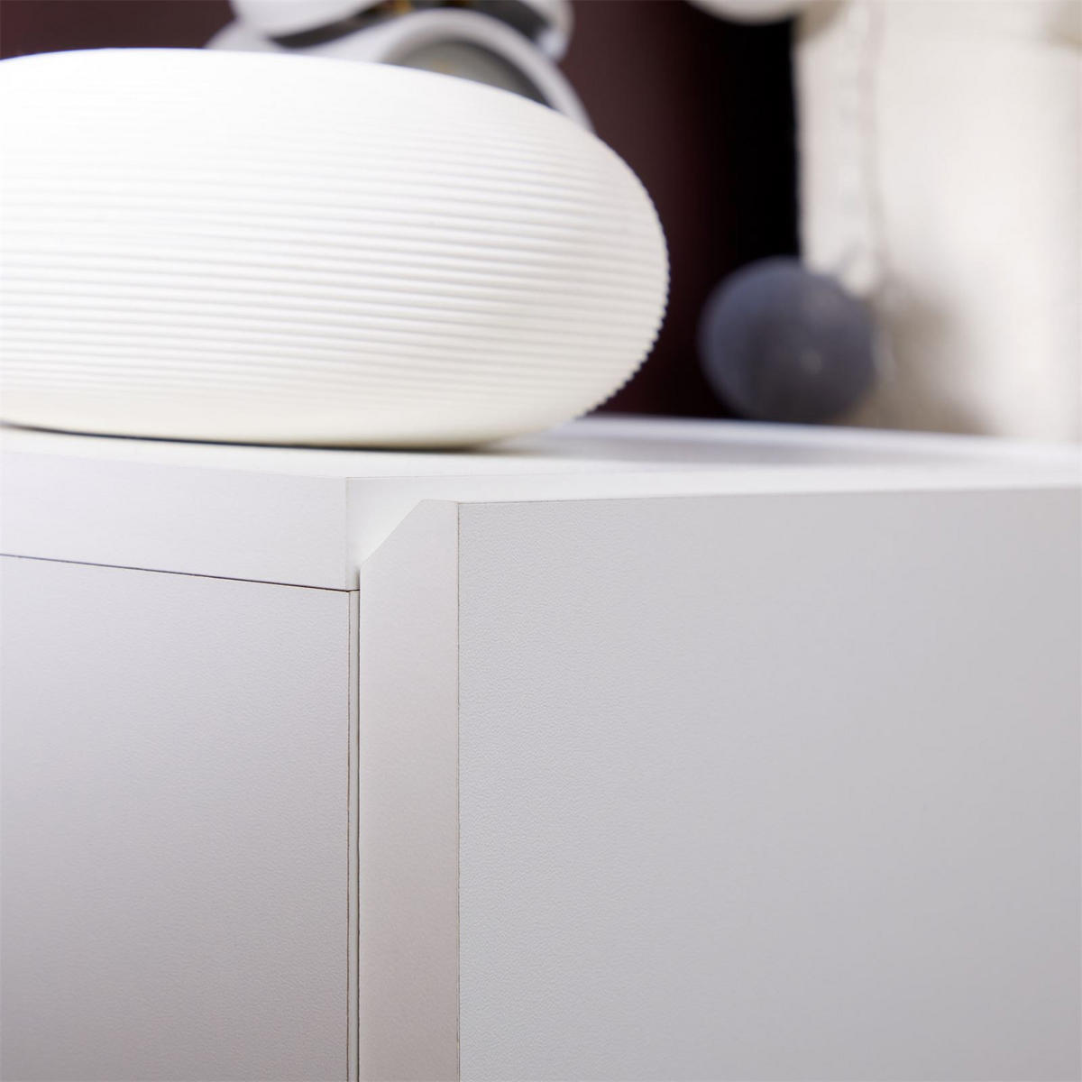 NACHTTISCH ANNE hängend - Weiß, Holzwerkstoff (42/14/30cm) - CARO-Möbel