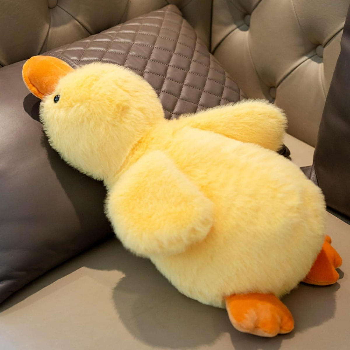 PLÜSCHTIER Ente 50 cm Gelb - Gelb, Textil (5/15cm)