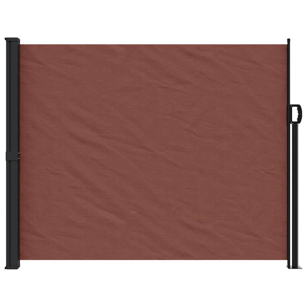 SEITENMARKISE Ausziehbar Braun 160x500 cm - Braun, Textil (500/160/500cm) - furnicato