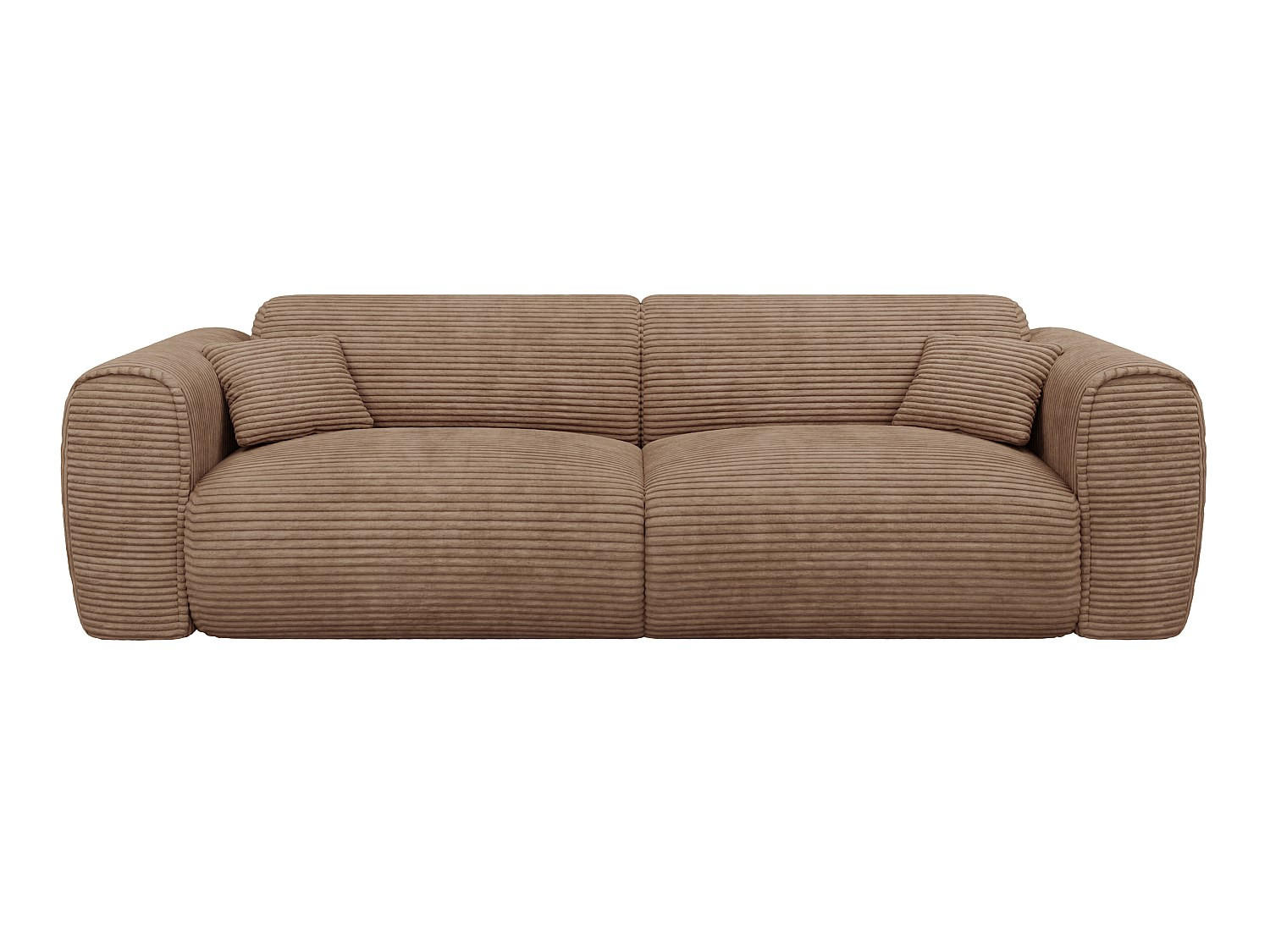 Vente-Unique Schlafsofa Taupe 236x73x100 cm