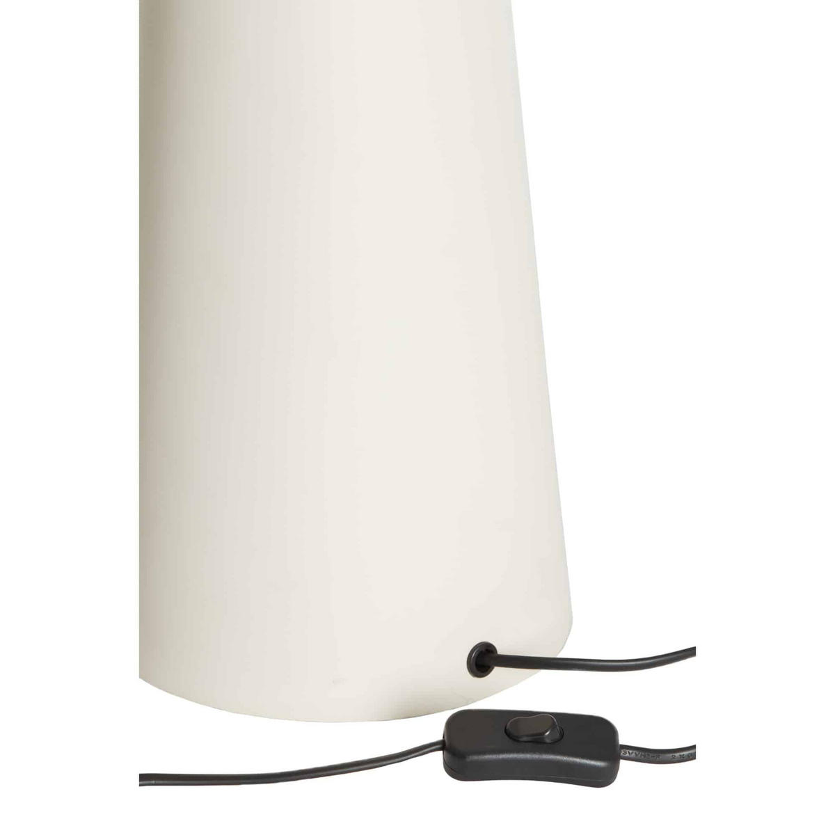 LAMPENFUSS Yelos Braun Ø18/43 cm - Beige, Metall (18/18/43cm) - Light & Living