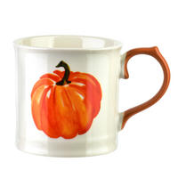 BECHER Rado Orange 9x13,5x8,8 cm Porzellan - Orange, Keramik (0.35L) - Mondex