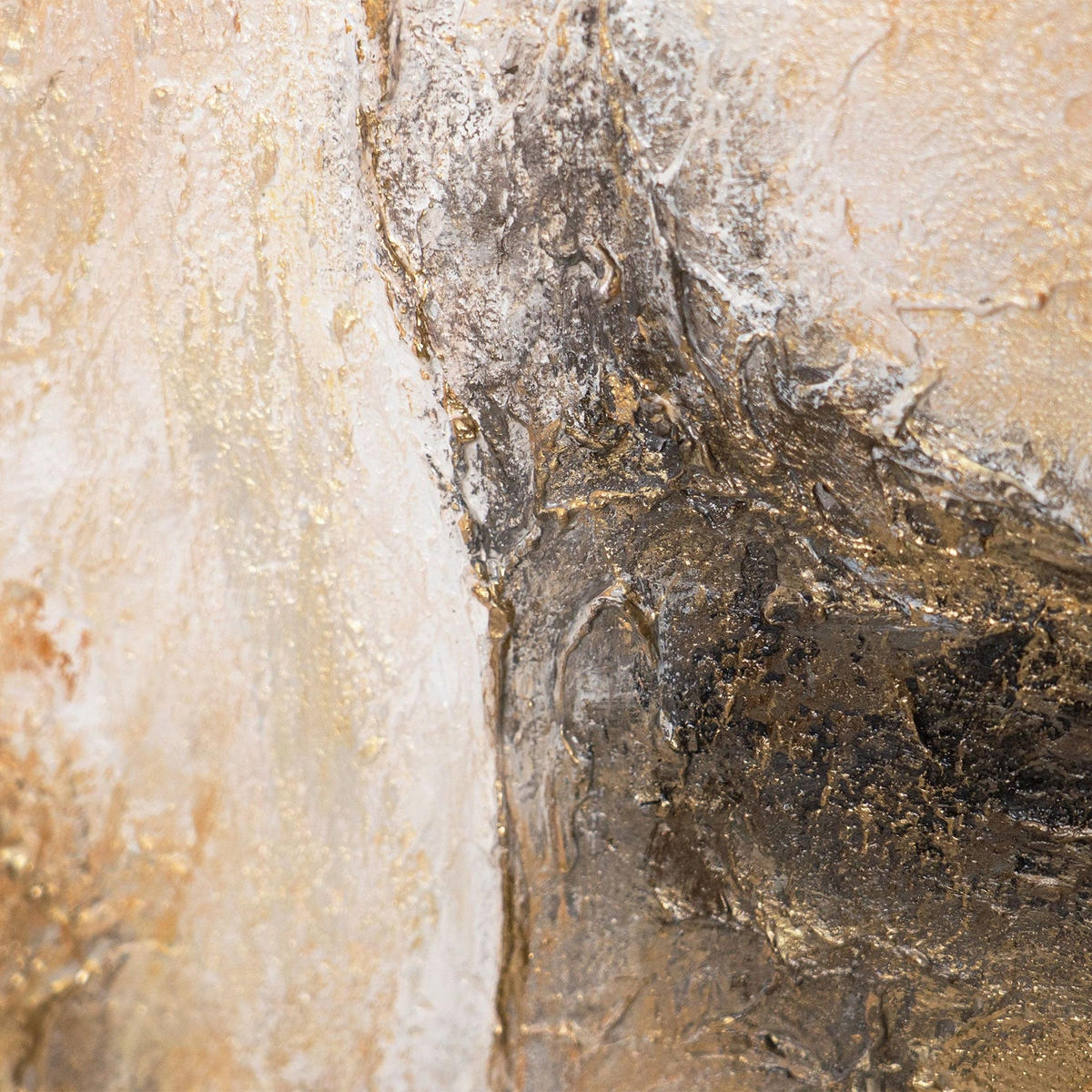 GEMÄLDE Blitz der Inspiration Schattenfugenrahmen Grau 7-teilig - Grau, Holz (130/80cm) - YS-art gallery