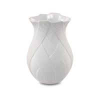 VASE Hacienda, glasiert, Biskuit Weiß, 15.5 cm - Weiß, Keramik (15.5cm) - Goebel