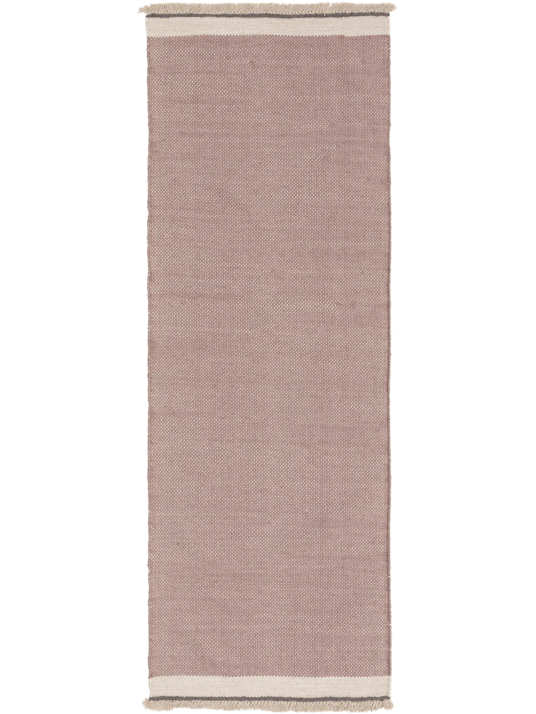 VOLNENA tekaška pregrinjalo Karla roza 80x250 cm - pink, tekstil/naravni materiali (80/250cm) - benuta Pop