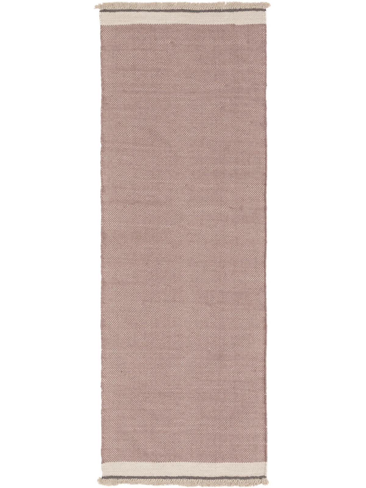 VOLNENA tekaška pregrinjalo Karla roza 80x250 cm - pink, tekstil/naravni materiali (80/250cm) - benuta Pop