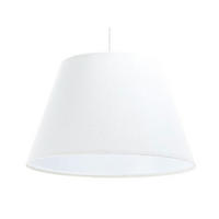 HÄNGELEUCHTE Weiß 40/26,5 cm - Weiß, Kunststoff (40/0.4/26.5cm) - ONZENO