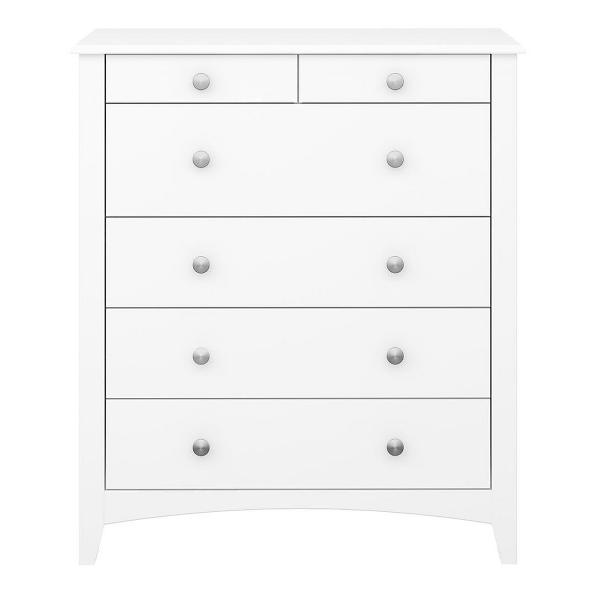 KOMMODE Mulon Weiß 80/40/95 cm - Weiß, Holz (80/95/40cm) - ebuy24