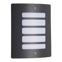 AUSSENWANDLEUCHTE Todd Anthrazit 9/23/29 cm - Anthrazit, Metall (23/29/9cm) - Brilliant