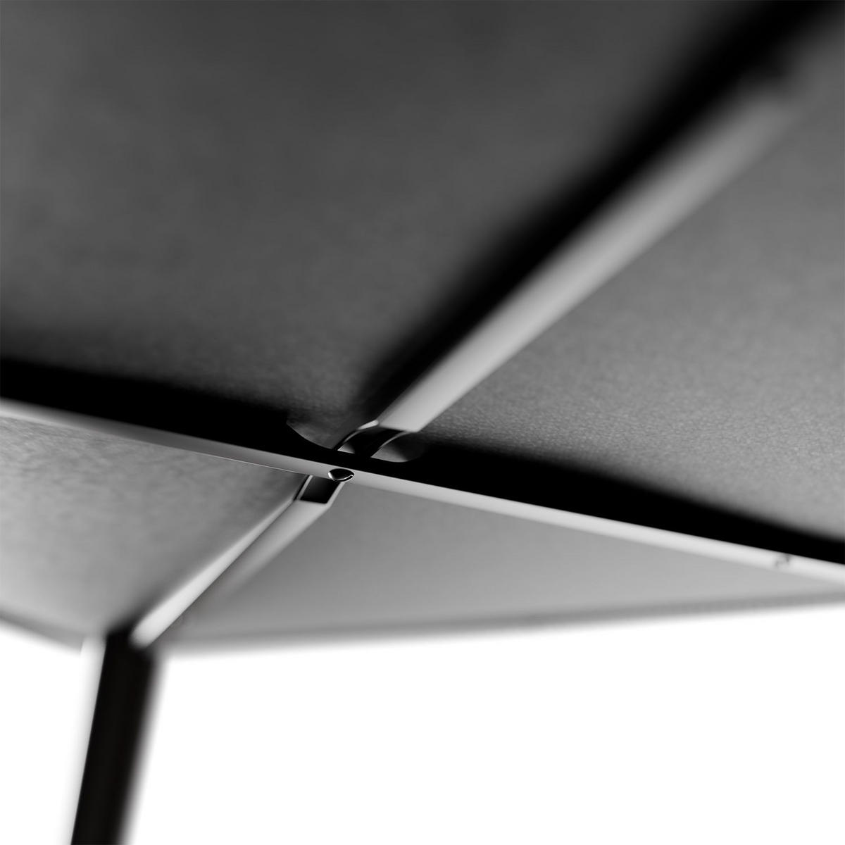 OHRENSESSEL Odense mit Hocker Cord Grau - Grau, Textil (68/95/73cm) - Juskys