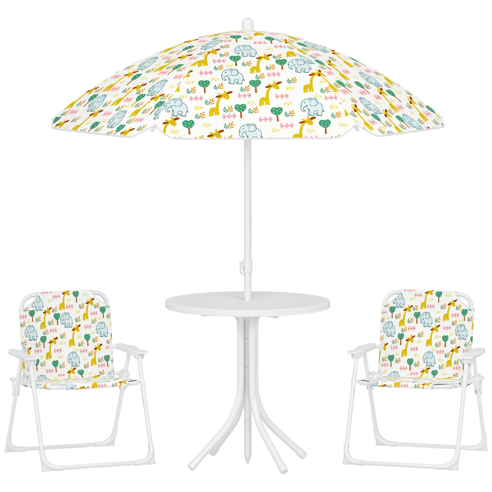 KINDERSITZGRUPPE DE-17526 - Weiß, Metall (49.5/50/49.5cm) - ComfortXL