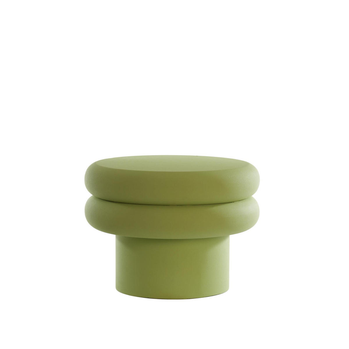 BEISTELLTISCH Satia Grün 45/45/32 cm - Grün, Metall (45/45/32cm) - Light & Living