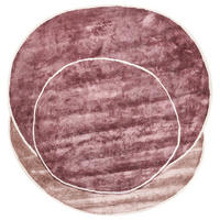 TEPPICH Rosa 200/200 cm Viskose Kanrach - Pink, Textil (200/200cm) - Beliani