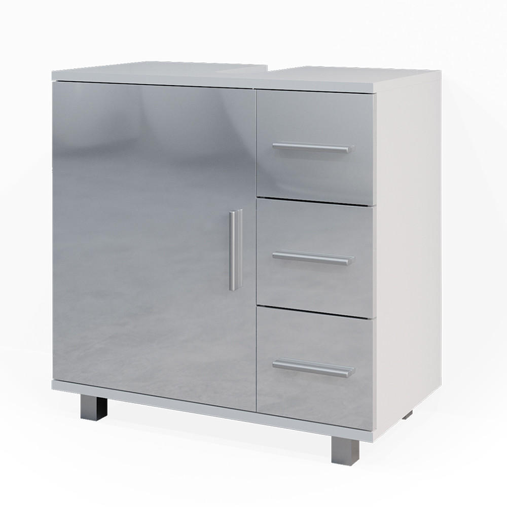 TV&Auml;TTST&Auml;LLSUNDERSK&Aring;P Ilias Vit h&ouml;gblank 60x60.8 cm Vit h&ouml;gglans 60.8/60/33 cm