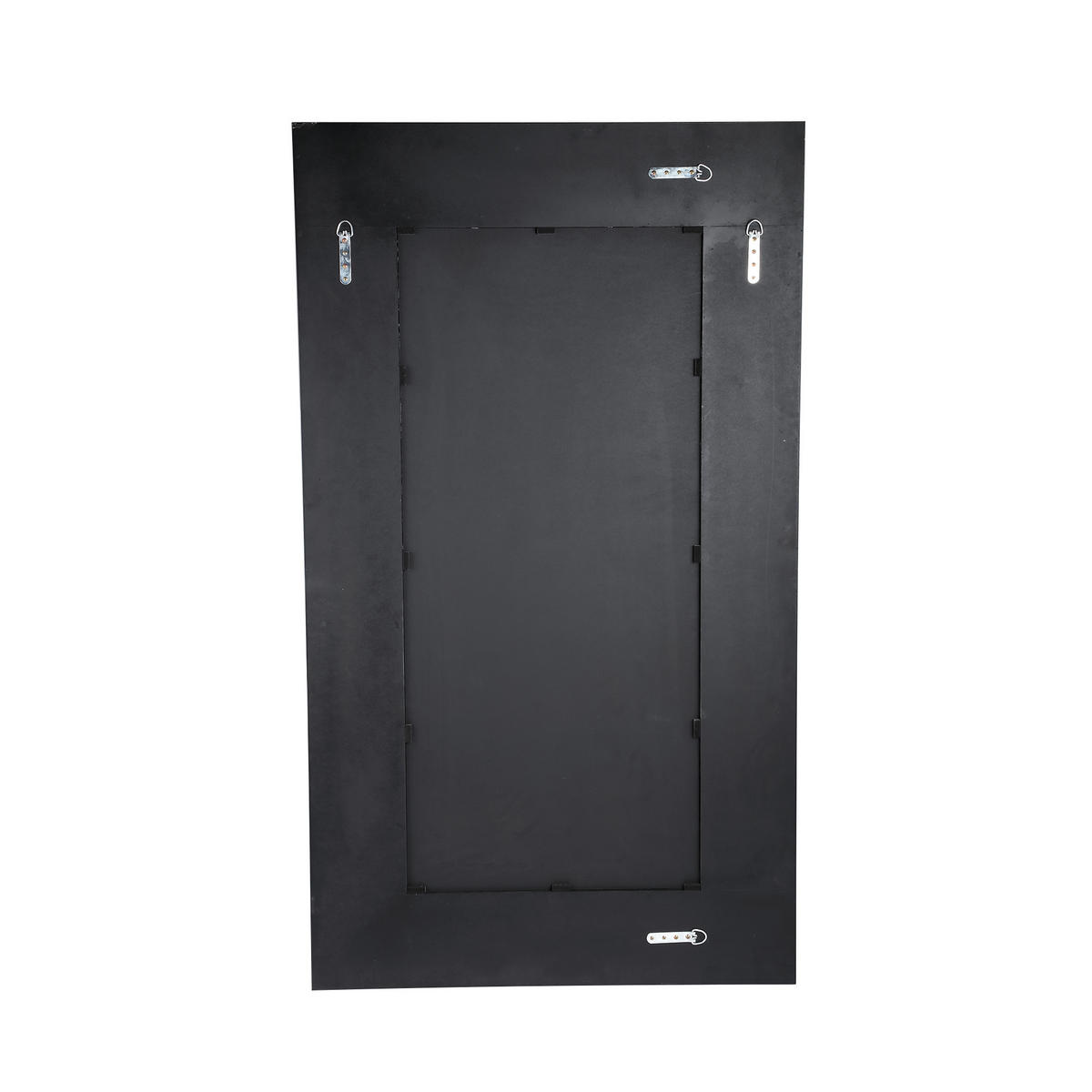 SPIEGEL Tiess Schwarz 96/4/168cm - Schwarz, Metall (4/168/96cm) - PTMD Collection