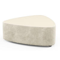 COUCHTISCH Ecru MIJA Gepolstert Tilia - Ecru, Holzwerkstoff (96/96/42cm) - Sepro Meble