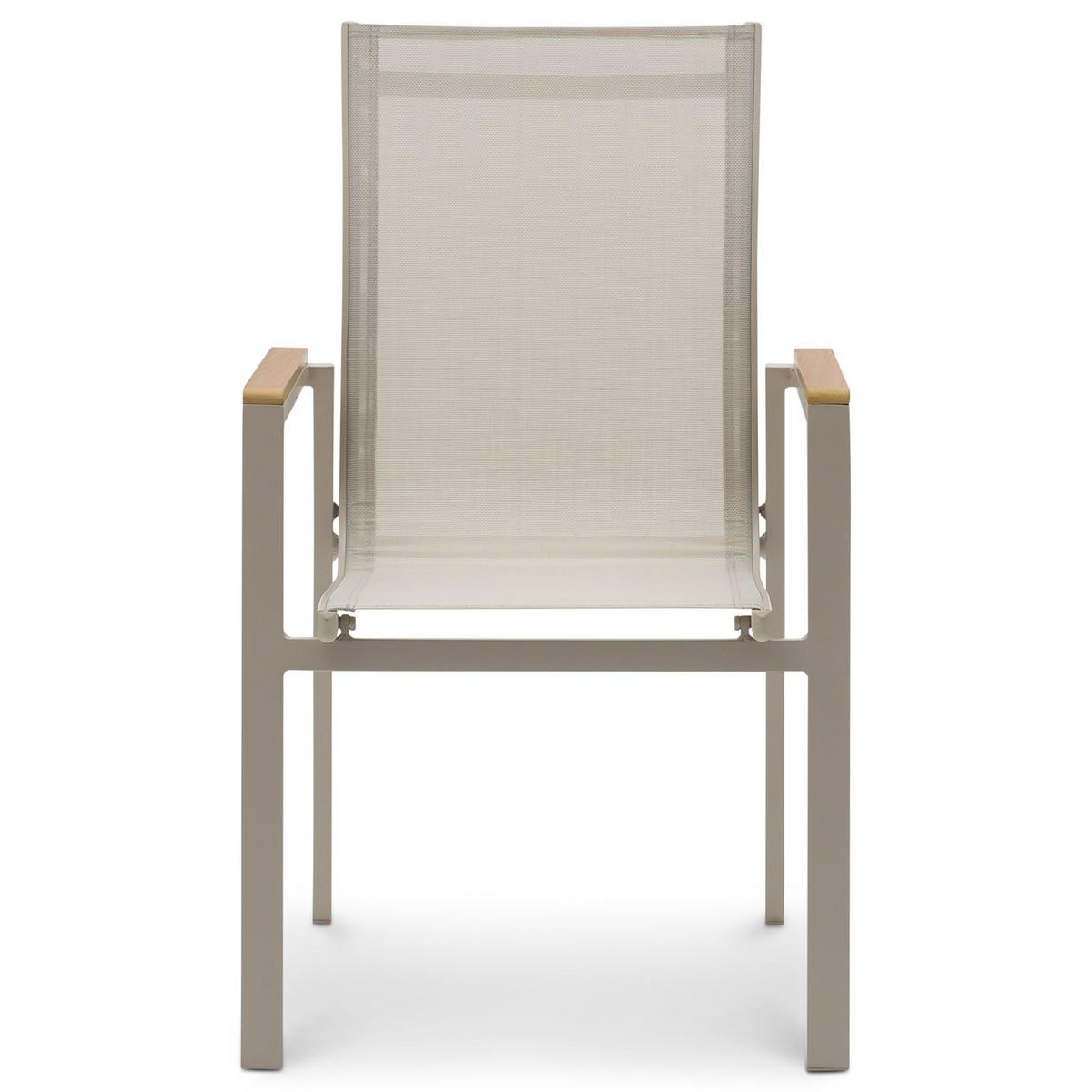 6ER-SET GARTENSTÜHLE WINDY 6ER-SET - Grau, Textil (55/91/66cm) - IDIMEX